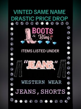 Items listed under JEANS category for posh 🎉 
Jeans, Western wear, jean shorts
